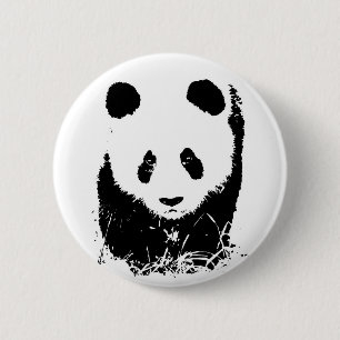 Badge Rond 5 Cm Panda