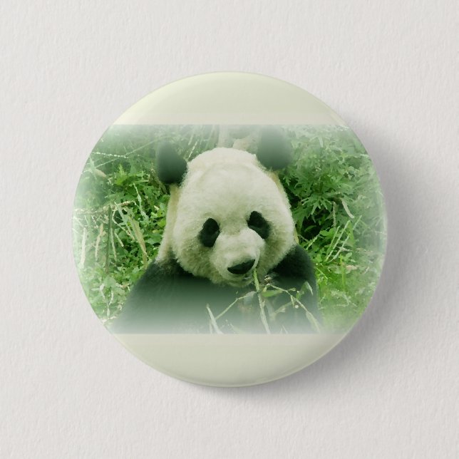 Badge Rond 5 Cm Panda (Devant)