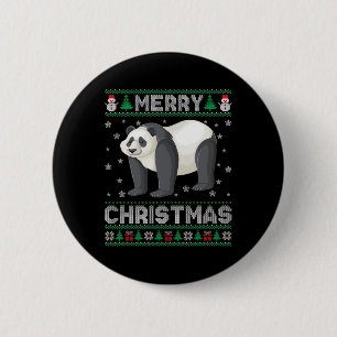 Badge Rond 5 Cm Panda Animal Hommes Femmes Enfants Vilain Chandail