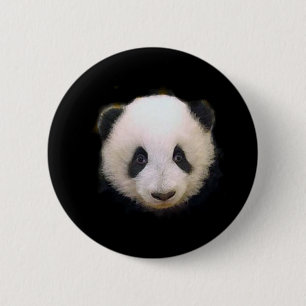 Badge Rond 5 Cm Panda de bébé