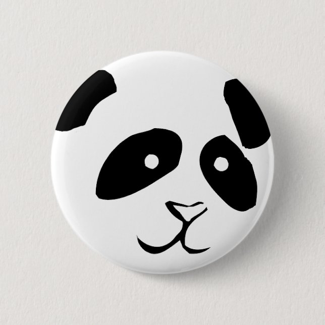 BADGE ROND 5 CM PANDA FACE (Devant)