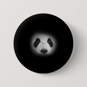 Badge Rond 5 Cm Panda Porte Visage Pour Amoureux des animaux Et En