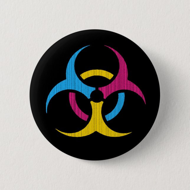 Badge Rond 5 Cm Pandémie ! Bouton (Devant)
