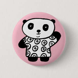 Badge Rond 5 Cm Pandy le Panda