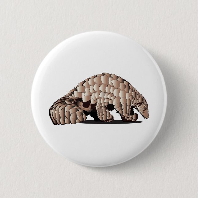 Badge Rond 5 Cm PANGOLIN uniquement (Devant)