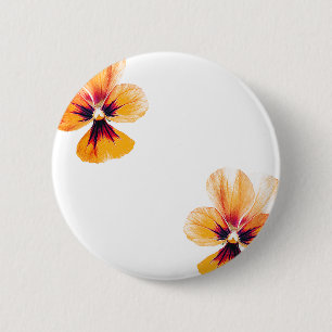 Badge Rond 5 Cm panneaux orange
