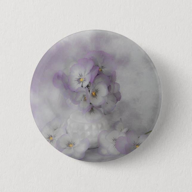 Badge Rond 5 Cm Pansies souples (Devant)