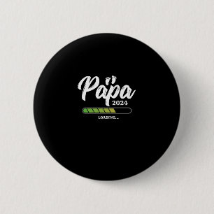 Badge Rond 5 Cm Papa Chargement 2024