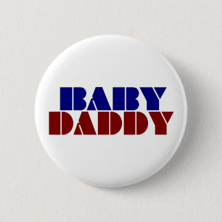 Badge Rond 5 Cm Papa de bébé