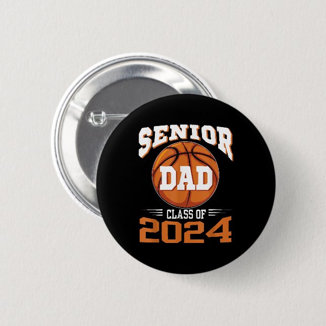 Badge Rond 5 Cm Papa de Terminale Promotion 2024 (Devant & derrière)