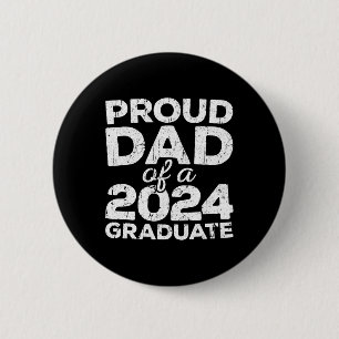Badge Rond 5 Cm Papa D'Un Diplômé Supérieur En Cl 2024