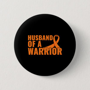 Badge Rond 5 Cm Papa D'Un Guerrier Sensibilisation À La Sclérose E
