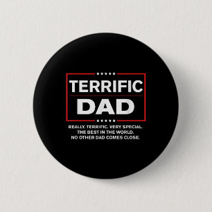 Badge Rond 5 Cm Papa génial - Drôle Donald Trump Fête des pères