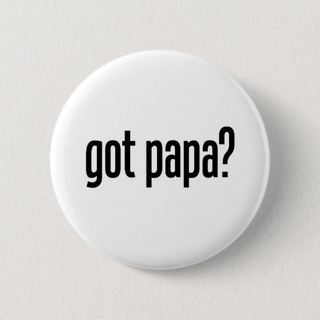 Badge Rond 5 Cm papa obtenu (Devant)