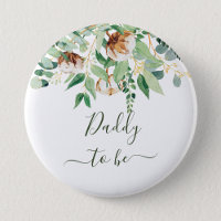 Papa Pour Être Eucalyptus Vert Nouveau Papa Bouton