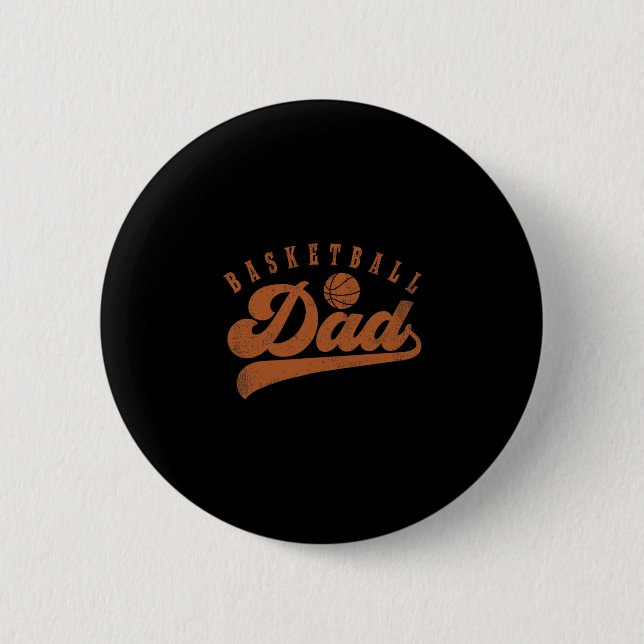 Badge Rond 5 Cm Papa squelette  (Devant)
