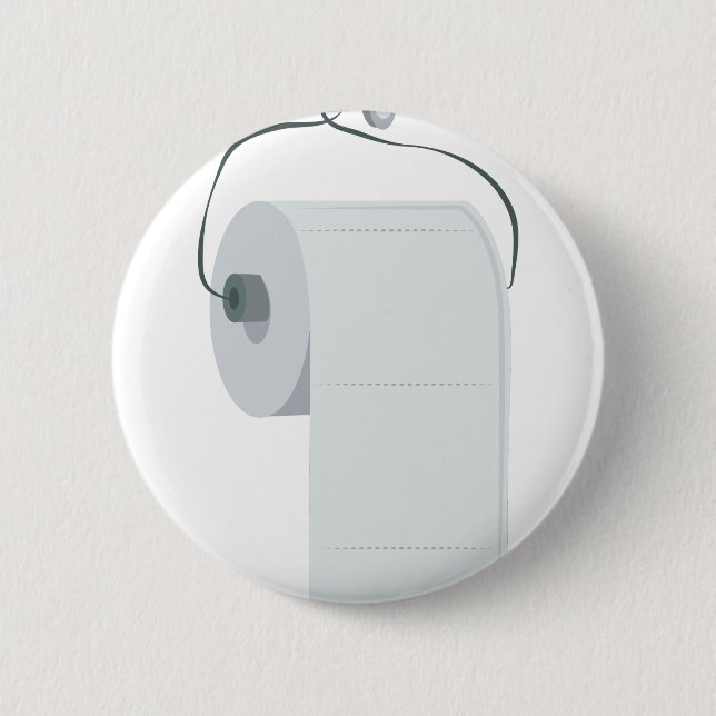 Badge Rond 5 Cm Papier hygiénique (Devant)