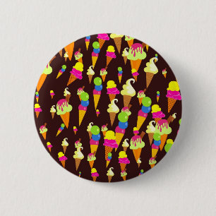 Badge Rond 5 Cm Papier peint de glace