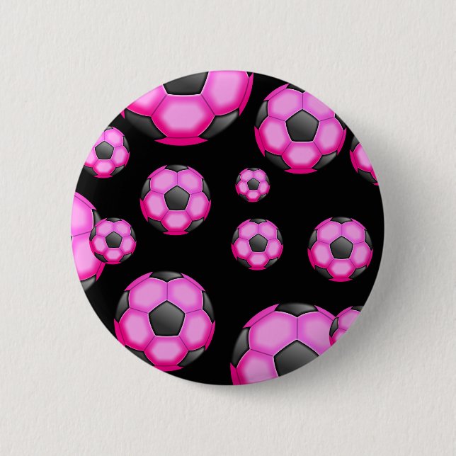 Badge Rond 5 Cm Papier peint du football (Devant)