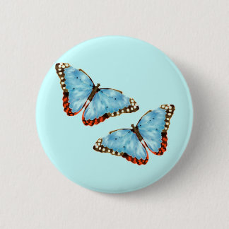 Badge Rond 5 Cm Papillons Artsy