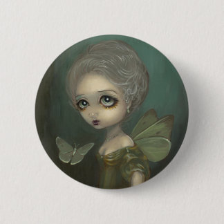 Badge Rond 5 Cm "Papillons bouton dans tristesse"