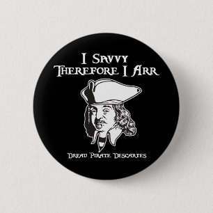Badge Rond 5 Cm Par conséquent j'Arr