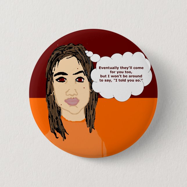 Badge Rond 5 Cm Par la suite ils viendront pour vous bouton (Devant)