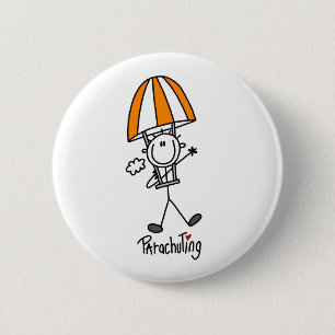 Badge Rond 5 Cm Parachutisme