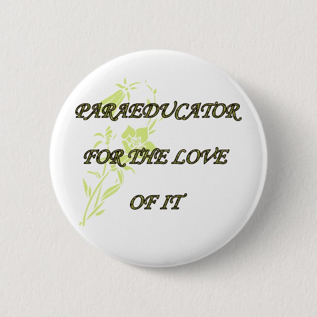 BADGE ROND 5 CM PARAED POUR L'AMOUR DE LUI (Devant)