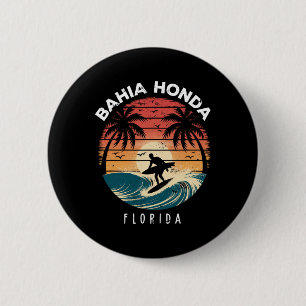 Badge Rond 5 Cm Parc d'État de Hia Honda Floride Planche de Surf V