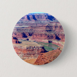 Badge Rond 5 Cm Parc d'État de Moab Utah