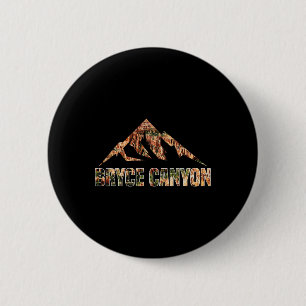Badge Rond 5 Cm Parc national de Bryce Canyon Souvenir Utah Randon