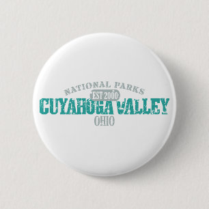 Badge Rond 5 Cm Parc national de la vallée de Cuyahoga