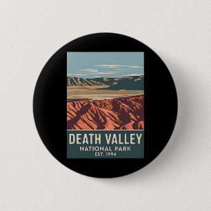 Badge Rond 5 Cm Parc national de la vallée de la Mort Camping rand