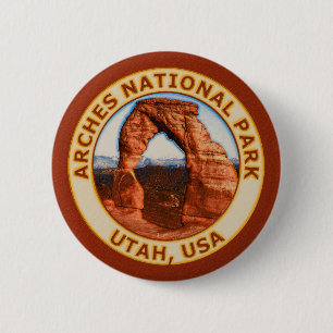 Badge Rond 5 Cm Parc national de voûtes