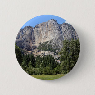 Badge Rond 5 Cm Parc national de Yosemite, la Californie