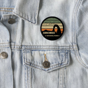 Badge Rond 5 Cm Parc national des Arches