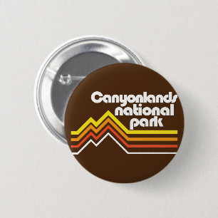 Badge Rond 5 Cm Parc national des Canyonlands
