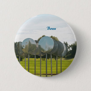 Badge Rond 5 Cm Parc Rheinaue à Bonn