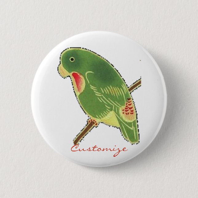 Badge Rond 5 Cm Parc vert tropical Thunder_Cove (Devant)