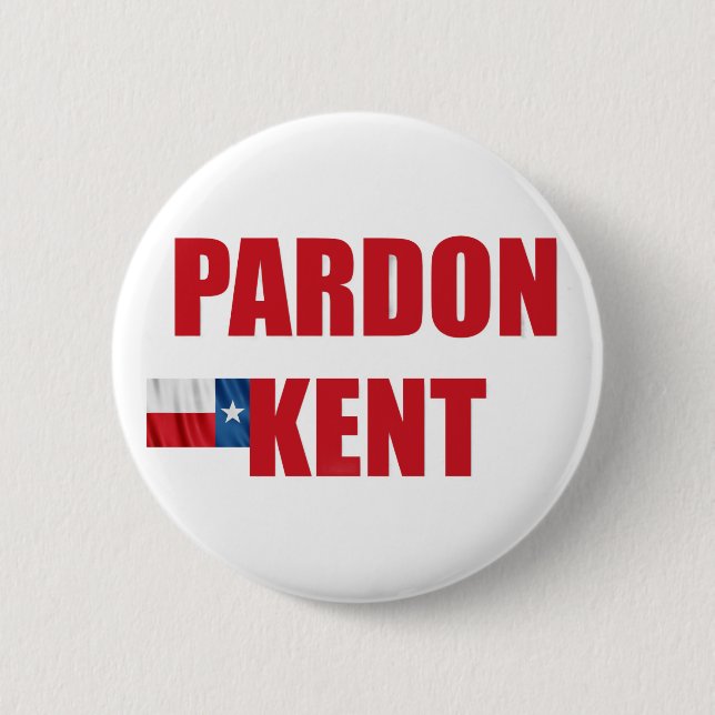 Badge Rond 5 Cm Pardon Kent (Devant)