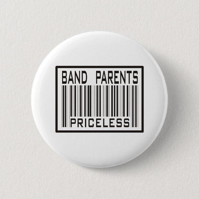 Badge Rond 5 Cm Parent de bande inestimable (Devant)