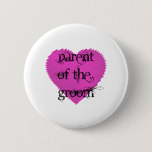Badge Rond 5 Cm Parent de la chambre
