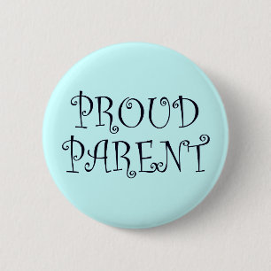 Badge Rond 5 Cm Parent fier
