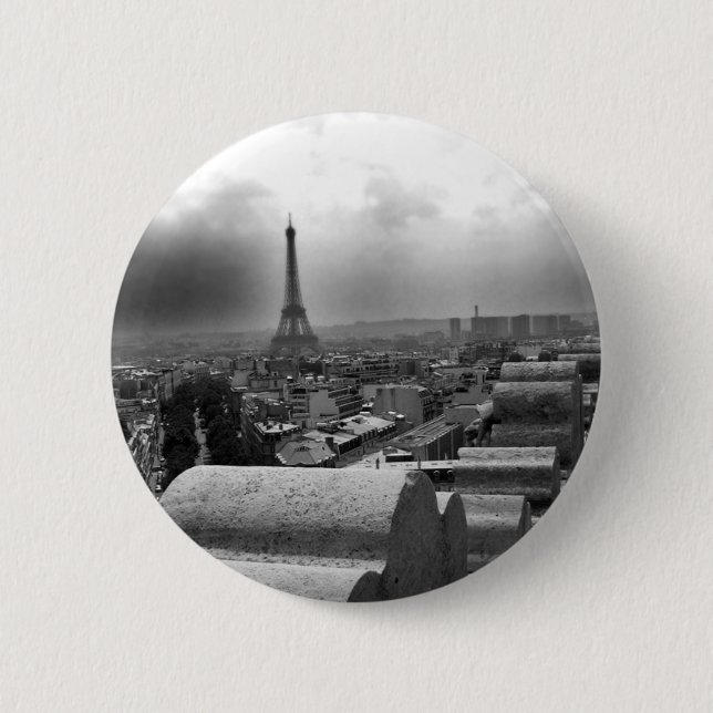 Badge Rond 5 Cm Paris (Devant)