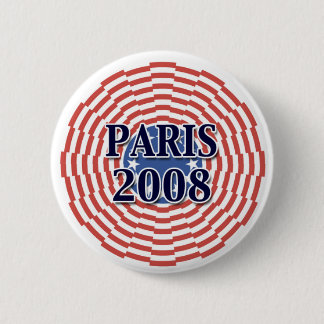Badge Rond 5 Cm Paris 2008