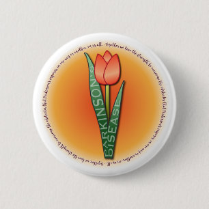 Badge Rond 5 Cm Parkinsons Tulip Round Strength