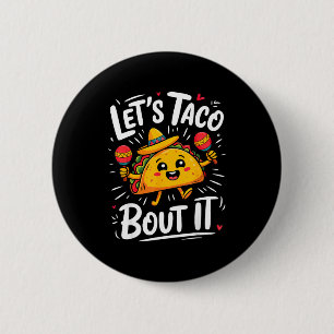 Badge Rond 5 Cm Parlons taco du cinq mai hommes mexicains femmes