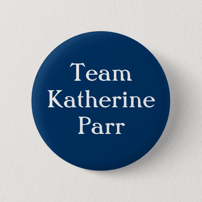 Badge Rond 5 Cm Parr de Katherine d'équipe (Devant)