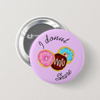 Badge Rond 5 Cm Part du beignet I - butées toriques